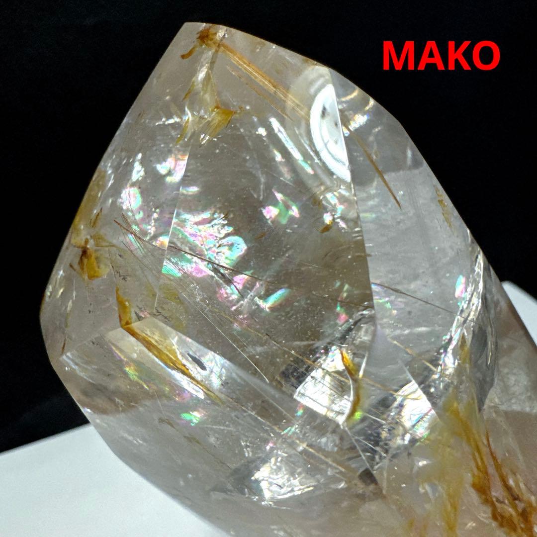 M1784☆ガーデンルチルクォーツ原石1.0Kg☆マニハール産☆N50203-A