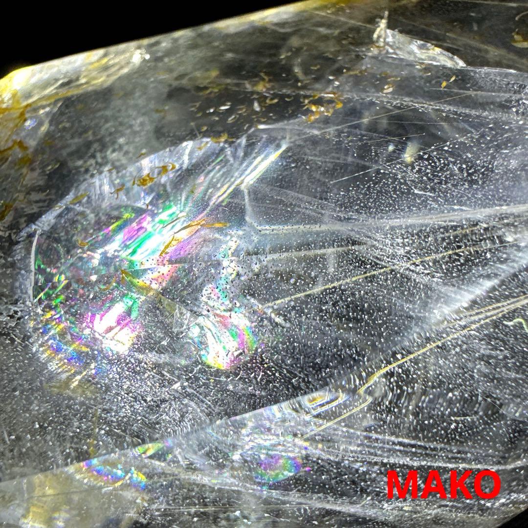 M1784☆ガーデンルチルクォーツ原石1.0Kg☆マニハール産☆N50203-A