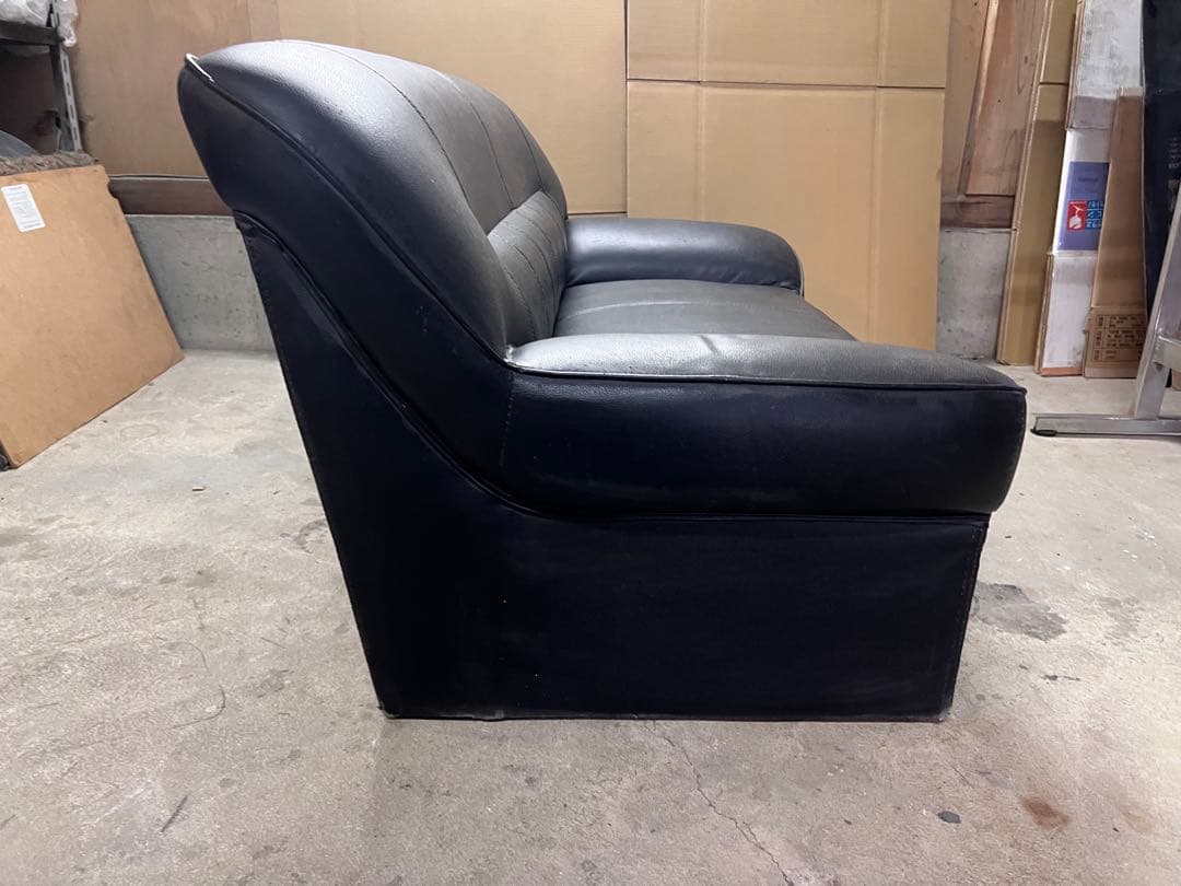 2人掛けソファ レザー