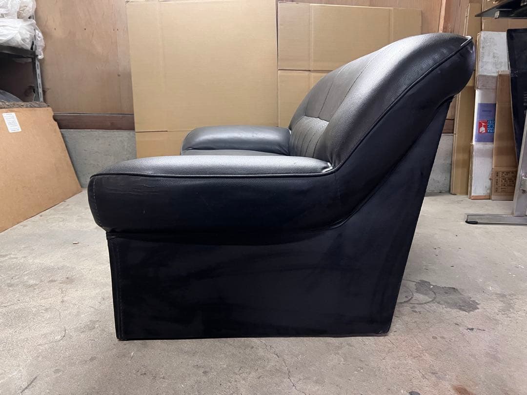 2人掛けソファ レザー