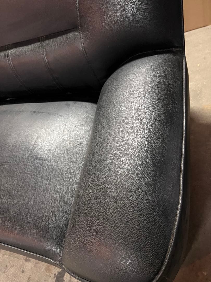 2人掛けソファ レザー