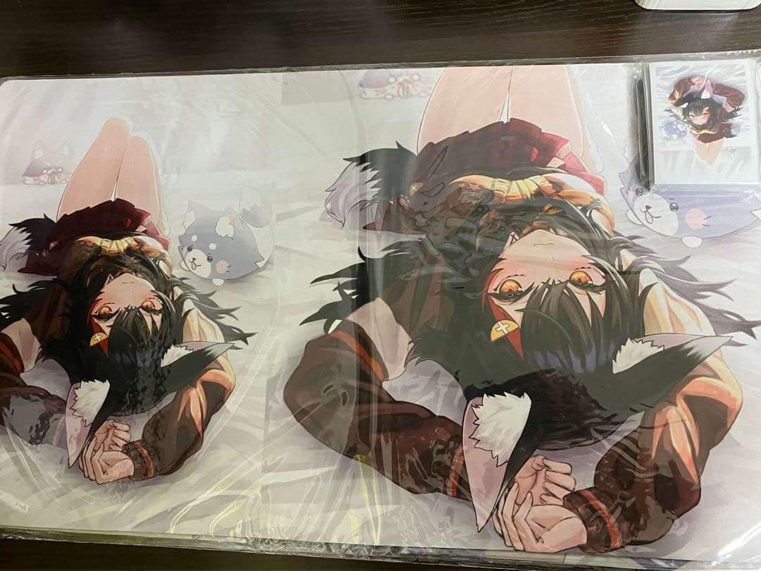 未確認　スリーブ　プレイマット　大神ミオ　U2