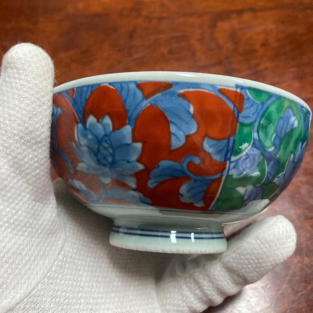 有田焼　聖山窯　未使用　茶碗、湯呑み5客セット　木箱付き