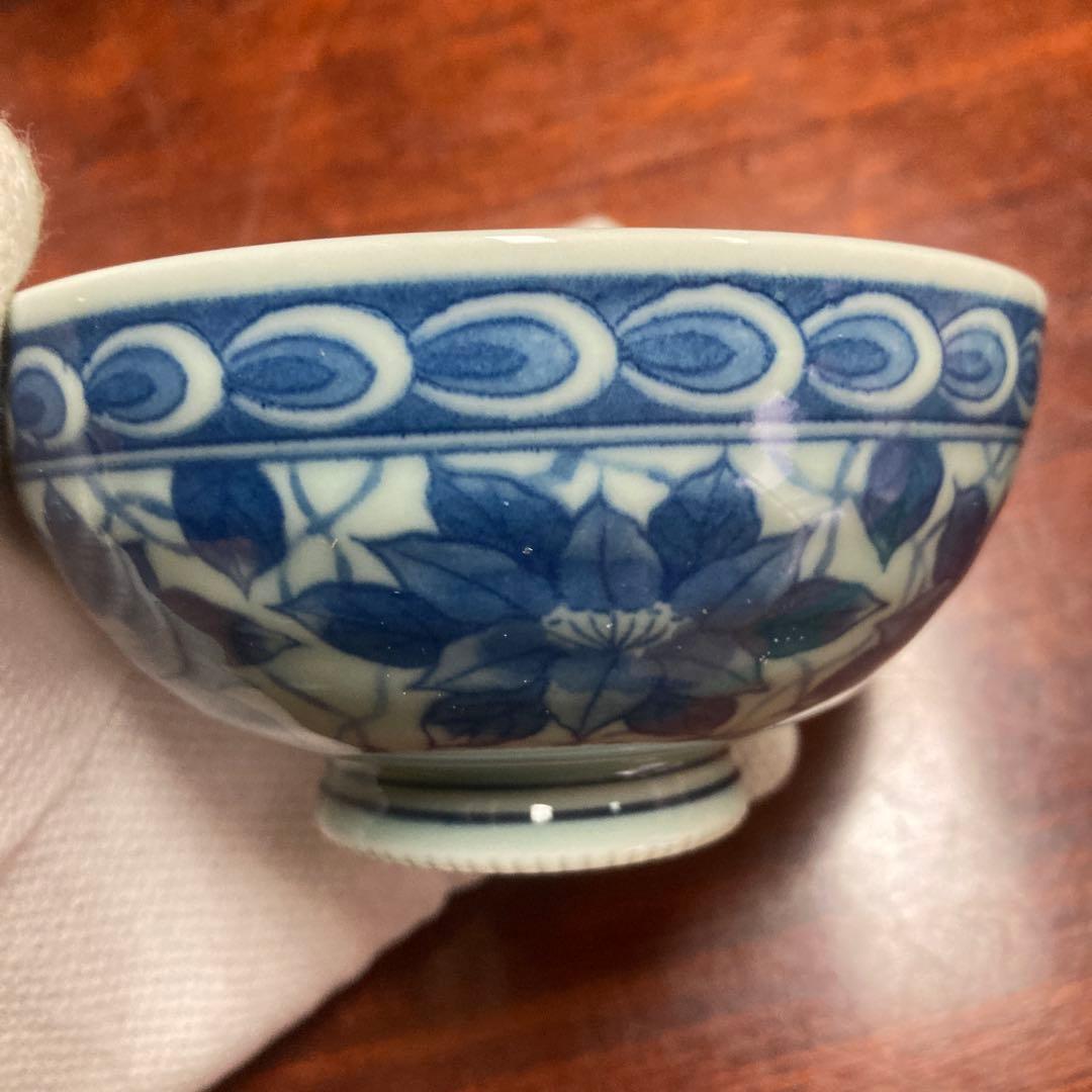 有田焼　聖山窯　未使用　茶碗、湯呑み5客セット　木箱付き