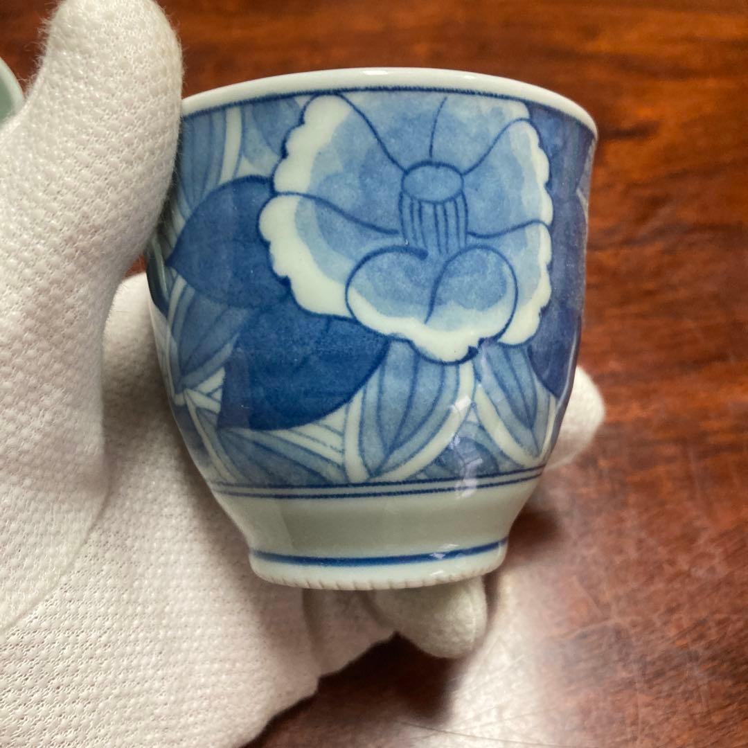 有田焼　聖山窯　未使用　茶碗、湯呑み5客セット　木箱付き