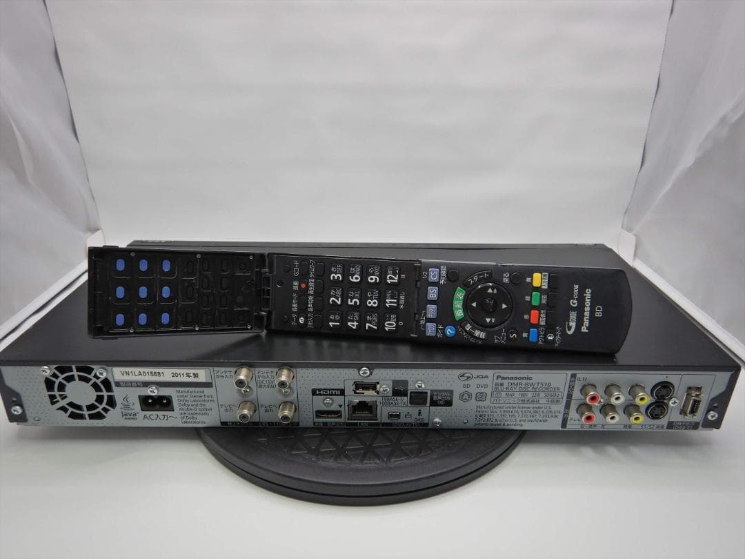 アッキー様　■整備品 DIGA DMR-BWT510 2011年 1TB換装