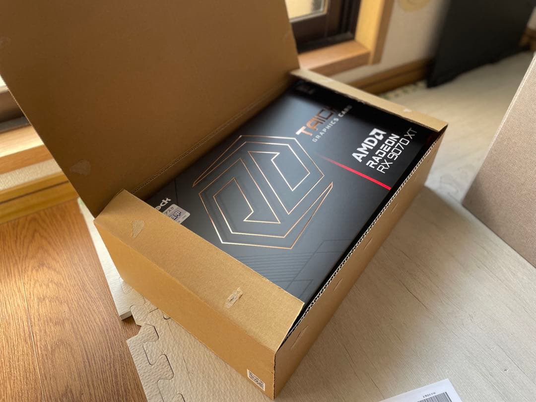 メーカー保証2年ASRock Radeon RX9070 XT taichi