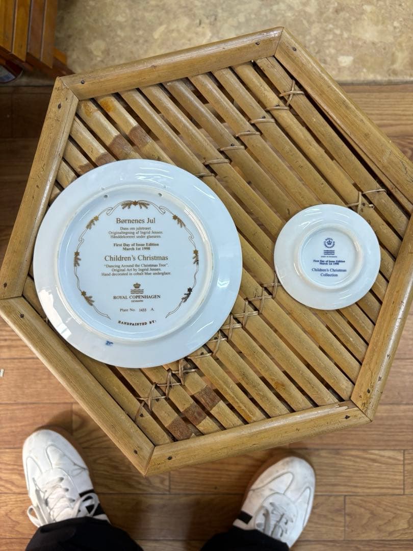 【初年度版】ロイヤルコペンハーゲン チルドレンズ・クリスマス 1998 プレート