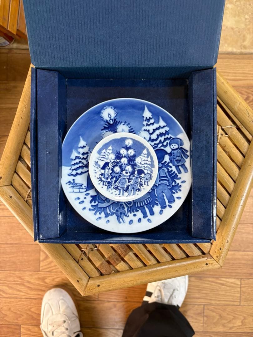 【初年度版】ロイヤルコペンハーゲン チルドレンズ・クリスマス 1998 プレート