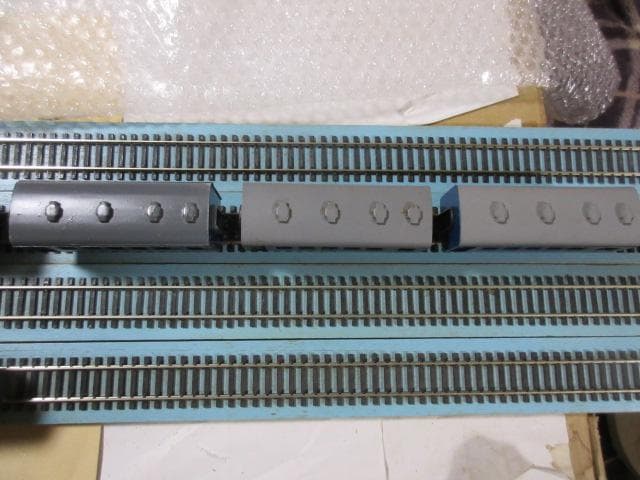 鉄道模型入門 豆ブルートレイン　機関車・客車７両セット （HOゲージ）カツミ製品