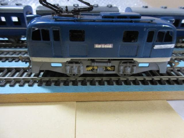 鉄道模型入門 豆ブルートレイン　機関車・客車７両セット （HOゲージ）カツミ製品