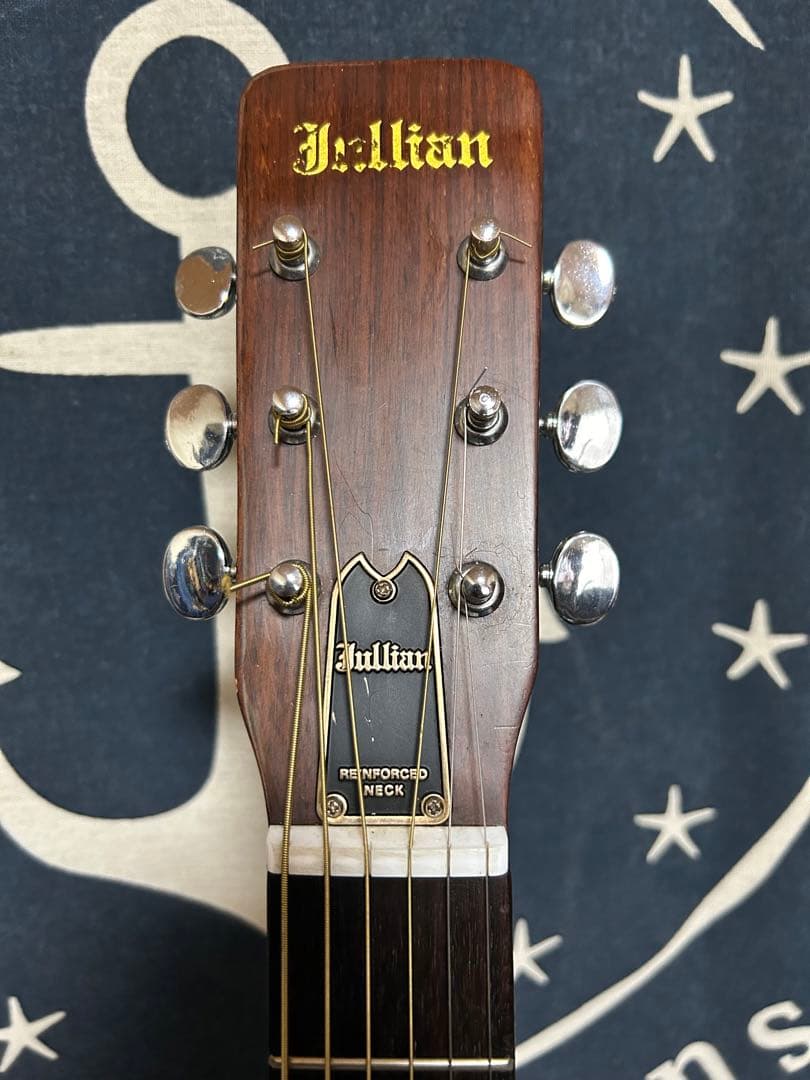 最終特価‼️美品70年代黒沢楽器レアビンテージ❣️ジュリアンF-150バック虎杢