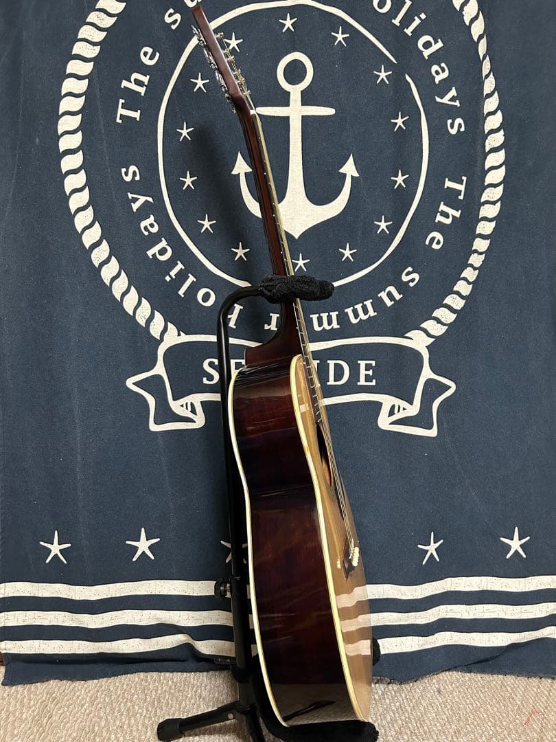 最終特価‼️美品70年代黒沢楽器レアビンテージ❣️ジュリアンF-150バック虎杢