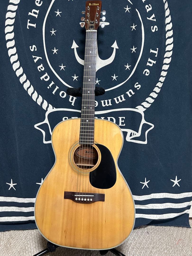 最終特価‼️美品70年代黒沢楽器レアビンテージ❣️ジュリアンF-150バック虎杢