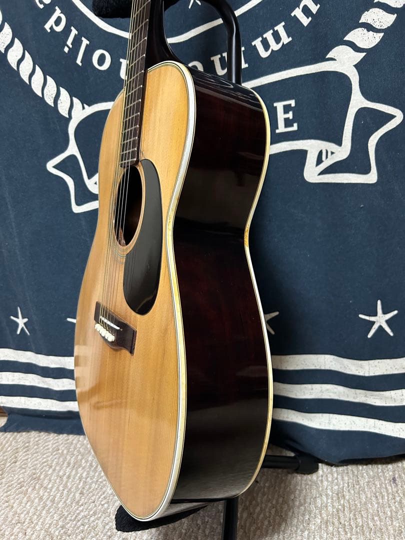 最終特価‼️美品70年代黒沢楽器レアビンテージ❣️ジュリアンF-150バック虎杢