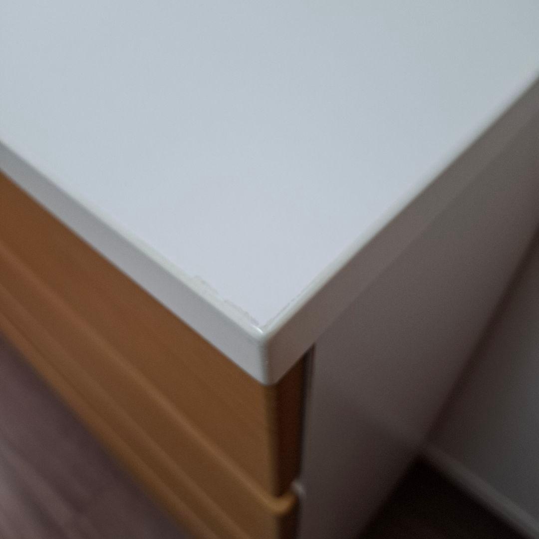 ✨送料込 ニトリ チェスト タンス 収納 ナチュラルブラウン ホワイト 大容量