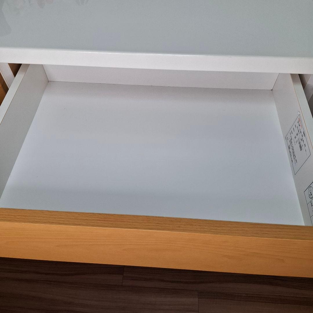 ✨送料込 ニトリ チェスト タンス 収納 ナチュラルブラウン ホワイト 大容量