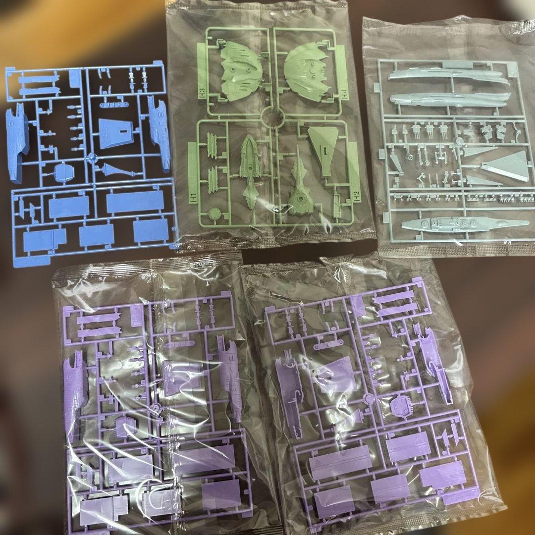 宇宙戦艦ヤマト　メカコレ　新旧まとめ売り