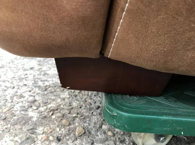 ☆COMFORM ソファ レザー ブラウン コンフォーム 家具 イス 椅子 いす