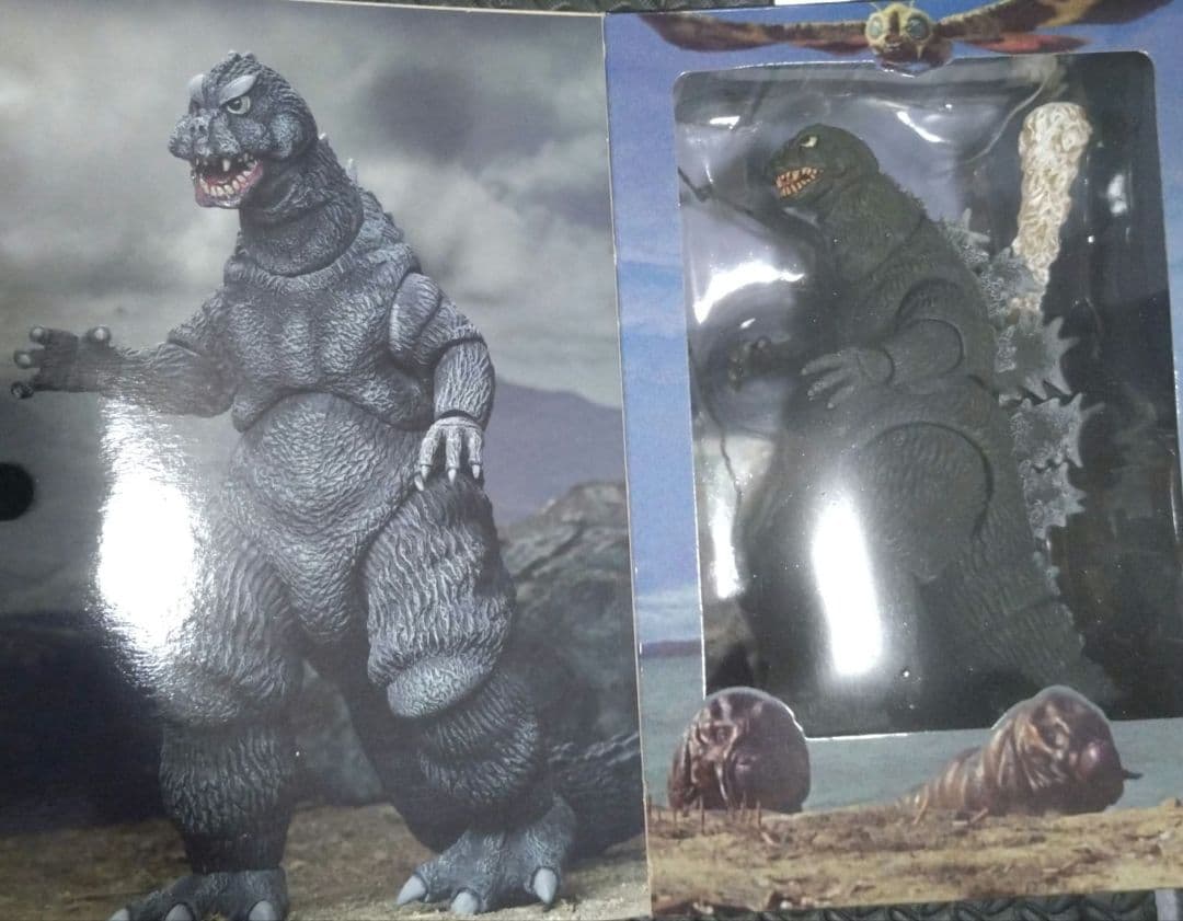 ネカ　ゴジラフィギュア モスラ対ゴジラ