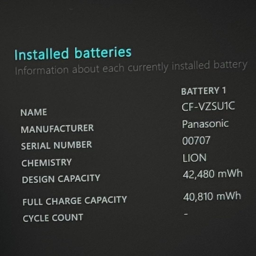 814 レッツノート SV7 i5 第8世代 8GB 256GB office