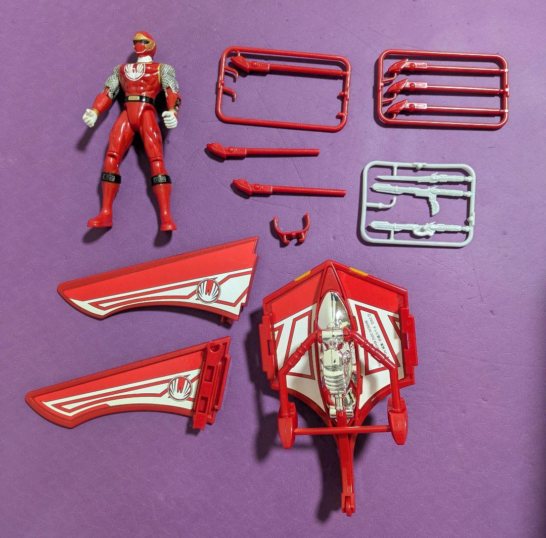 忍風戦隊ハリケンジャー　ハリケンウインガー3種　天空神ヘリ