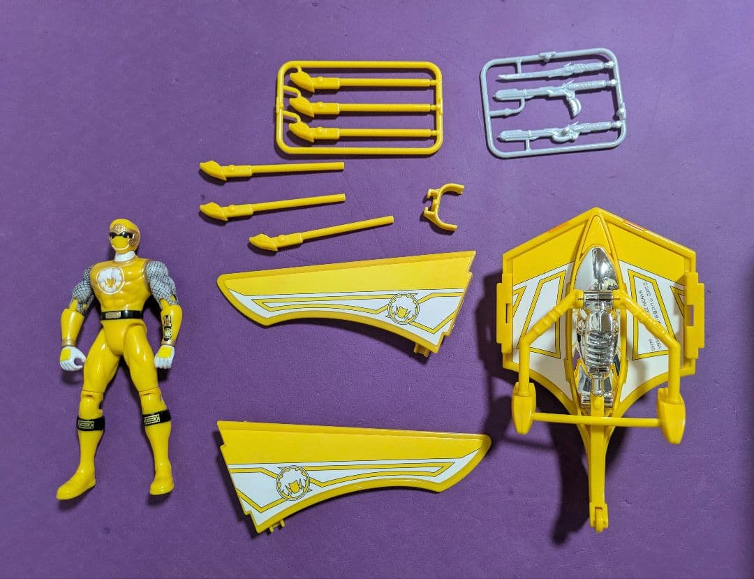 忍風戦隊ハリケンジャー　ハリケンウインガー3種　天空神ヘリ