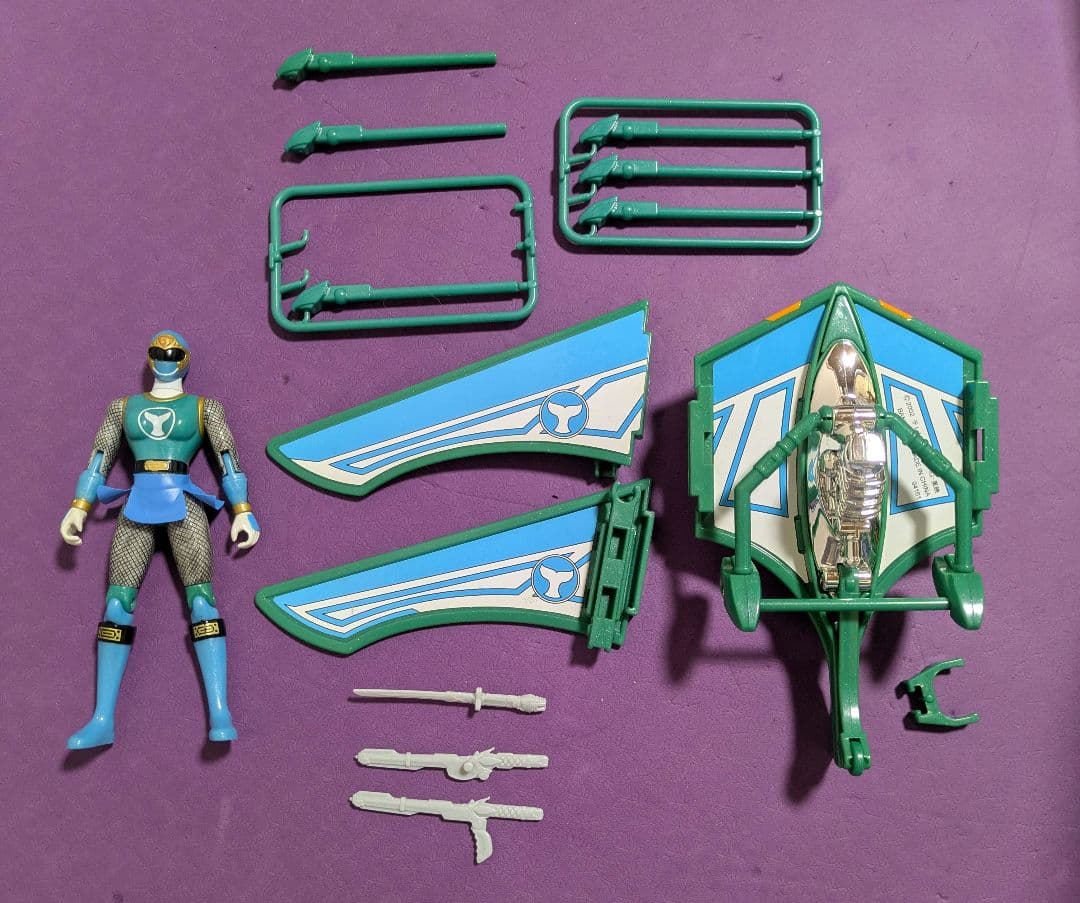 忍風戦隊ハリケンジャー　ハリケンウインガー3種　天空神ヘリ