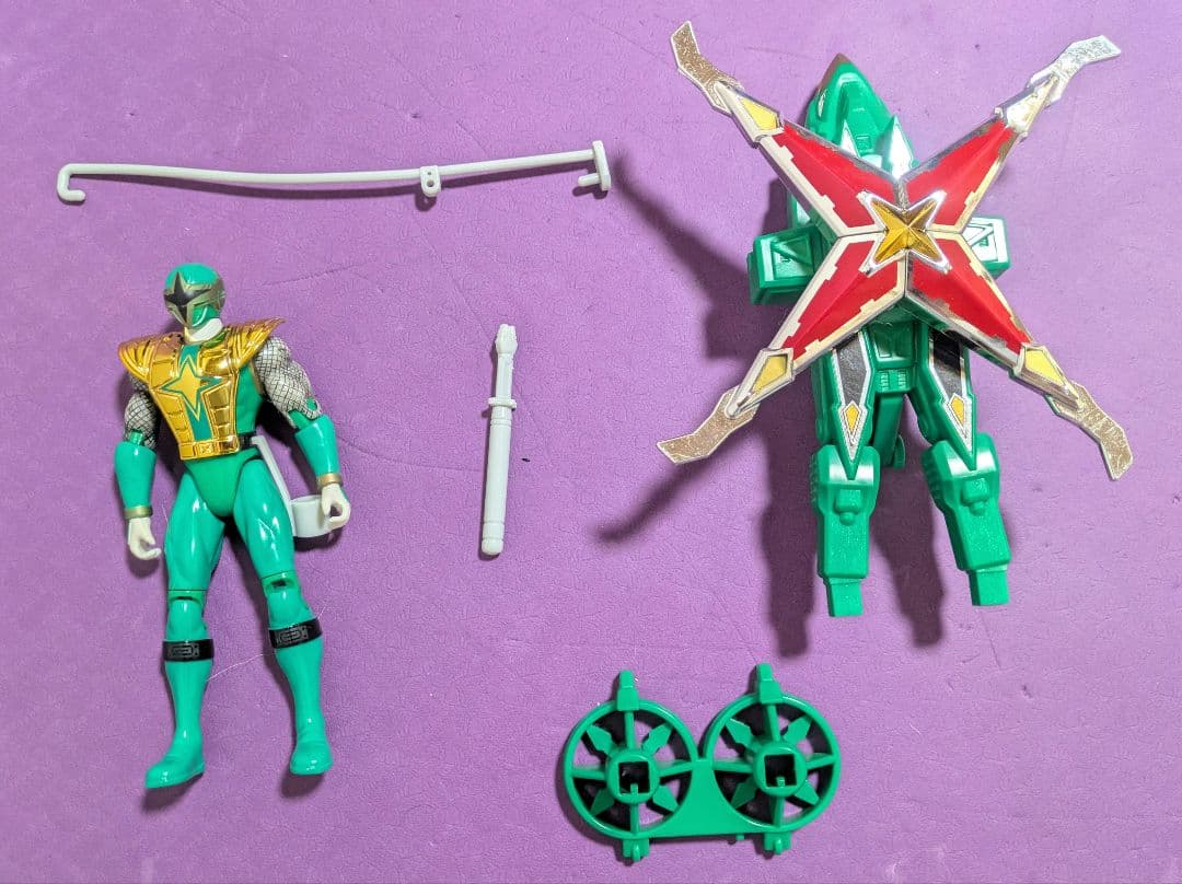 忍風戦隊ハリケンジャー　ハリケンウインガー3種　天空神ヘリ