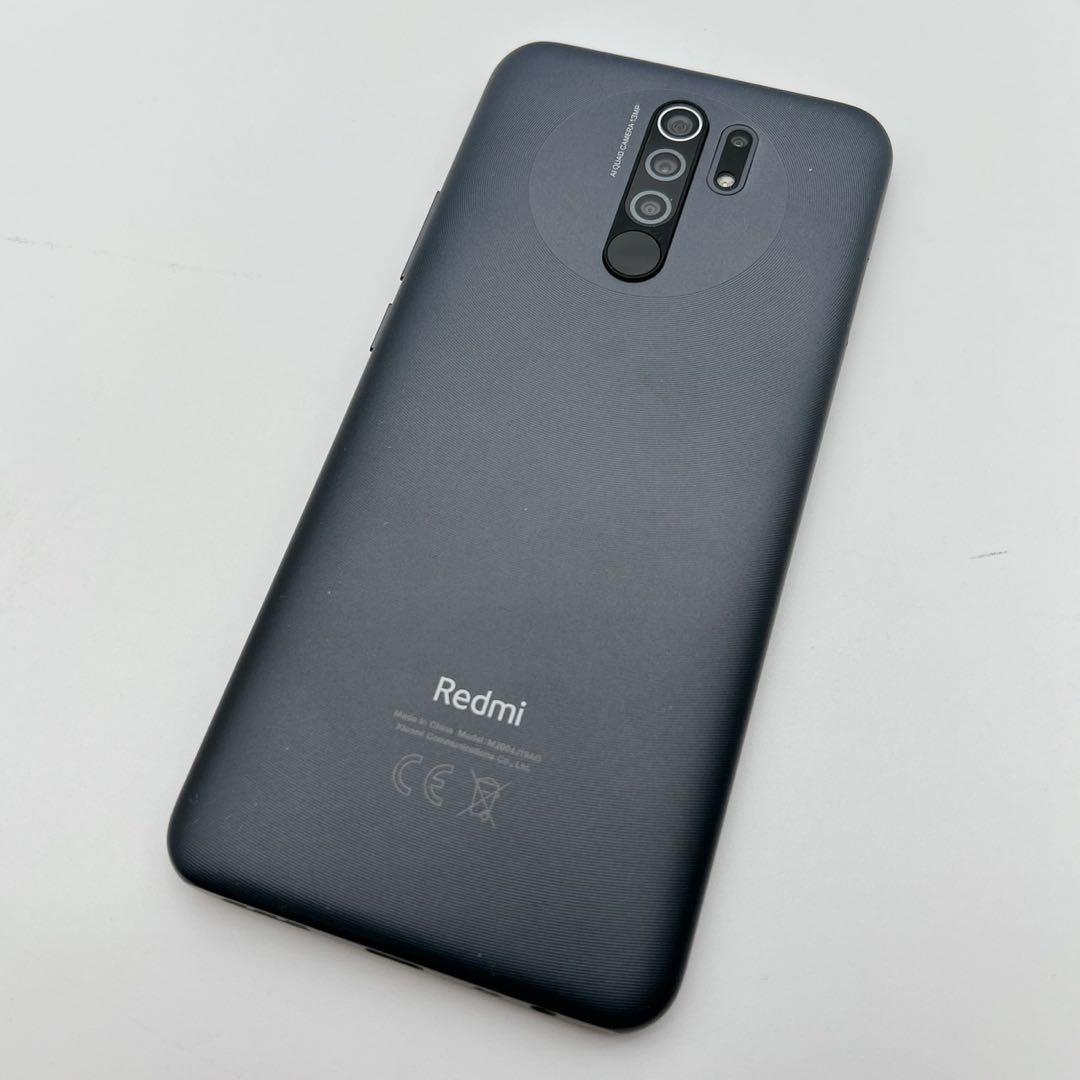 Redmi9 64GB 黒スマートフォン本体