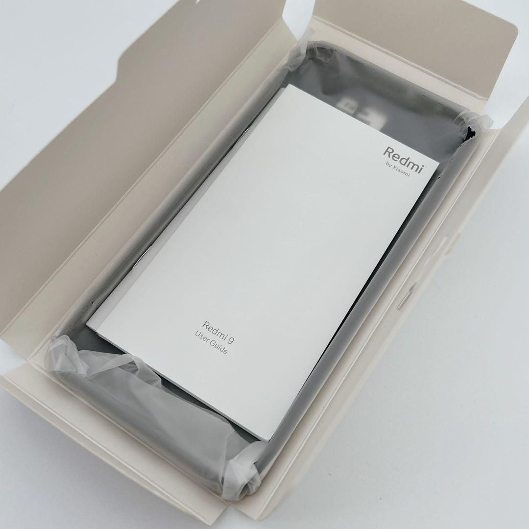 Redmi9 64GB 黒スマートフォン本体