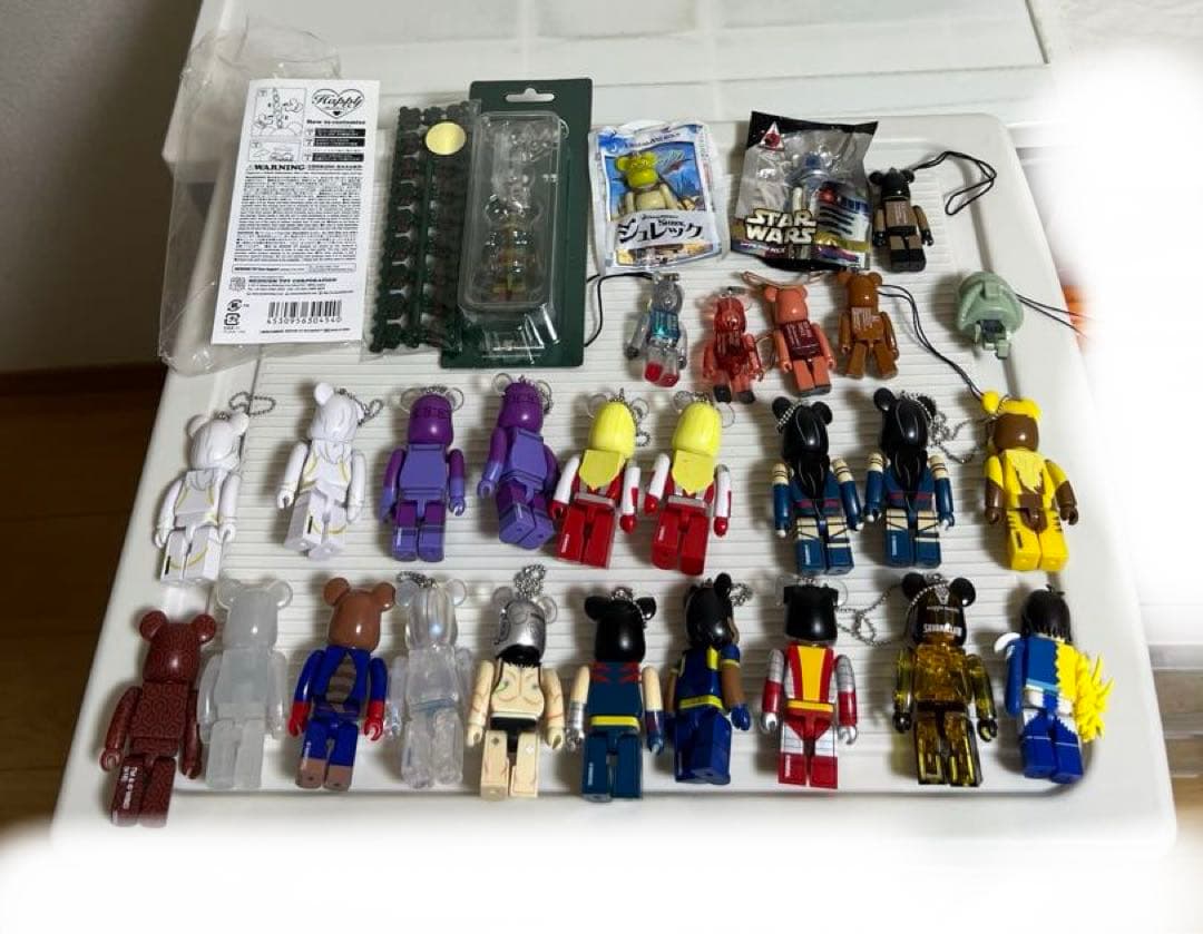 ベアブリックのセット（Happy） MARVEL