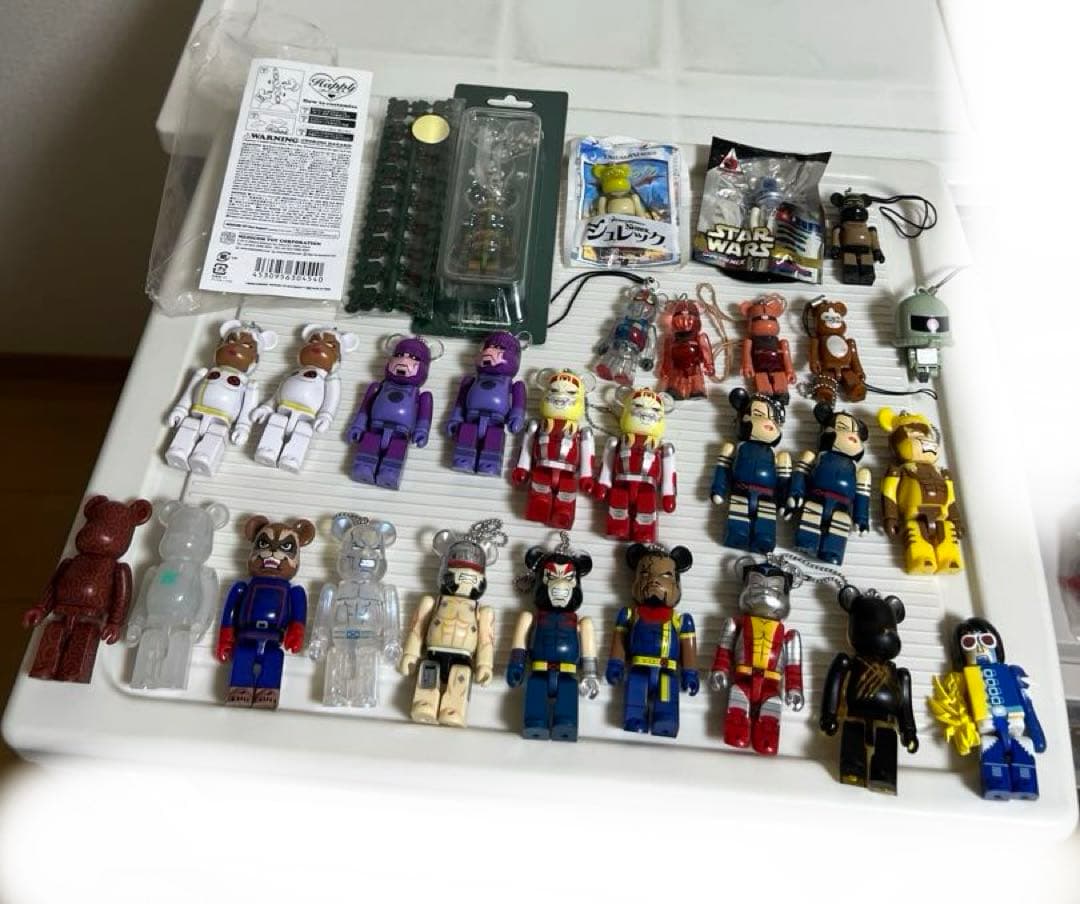 ベアブリックのセット（Happy） MARVEL