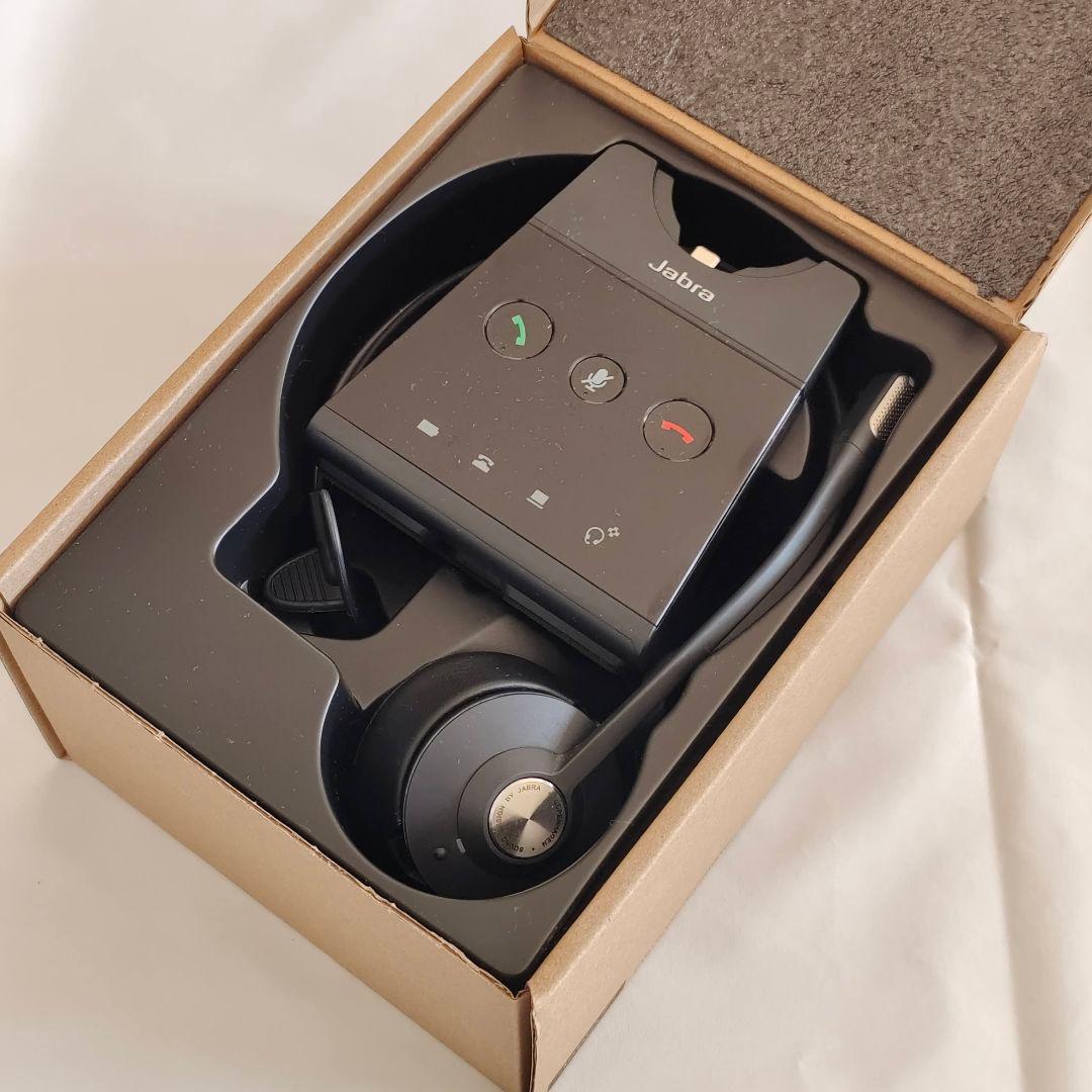 【付属品揃】Jabra Engage 65 Monoヘッドセットスタンド付③