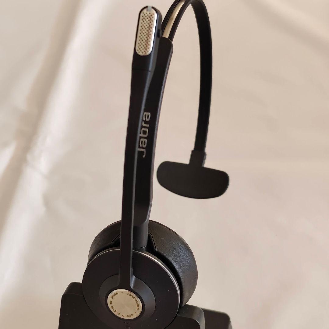 【付属品揃】Jabra Engage 65 Monoヘッドセットスタンド付③