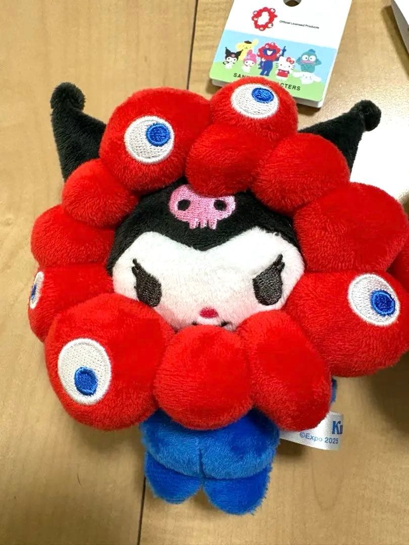 ［新品】万博　サンリオミャクミャク　キティ＆クロミ　カラビナ付き