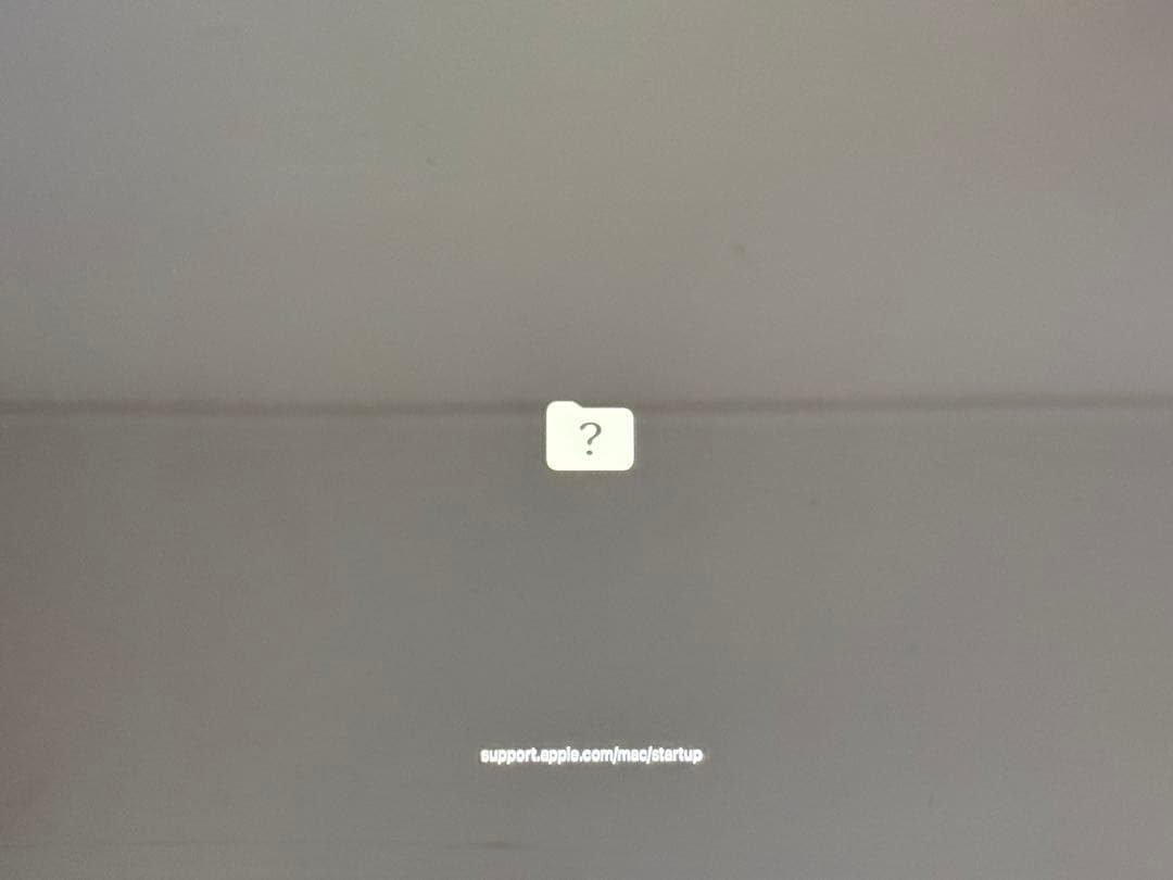 Macbook Pro 2019年末 16GB,512GB SSD故障