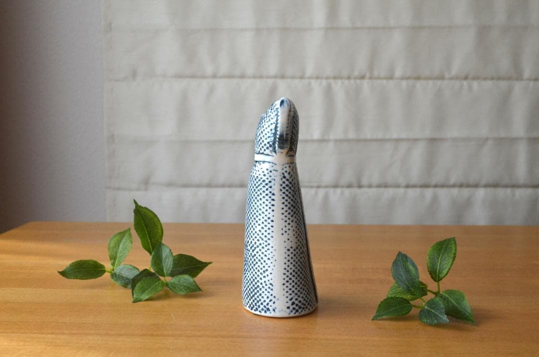 希少●リサラーソン●ワードローブ/ドレス●ロールストランド製　花瓶 ベース 花器