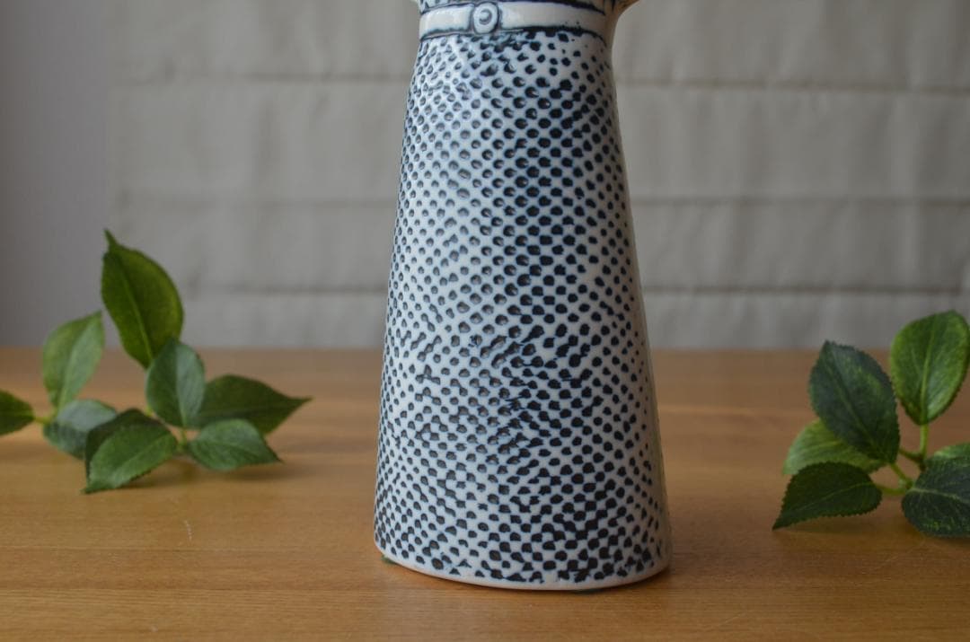 希少●リサラーソン●ワードローブ/ドレス●ロールストランド製　花瓶 ベース 花器