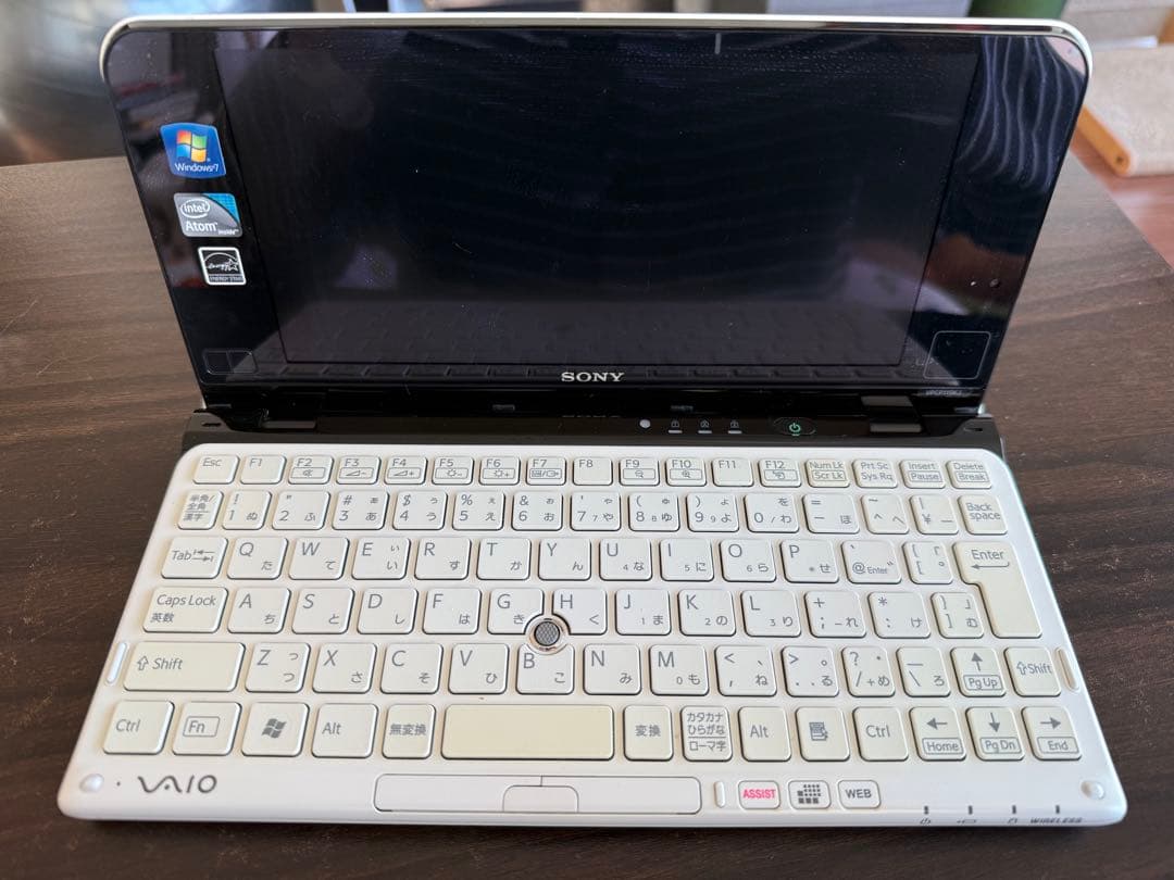 SONY VAIO P VPCP119KJ 本体＋電源ケーブル