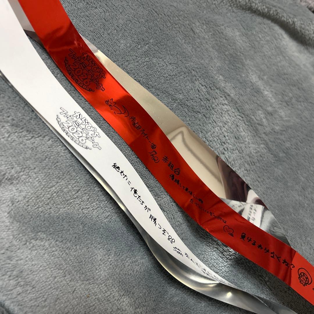 からぴち　ファンミーティング2026 グッズ付チケット特典　白組応援グッズ　銀テ