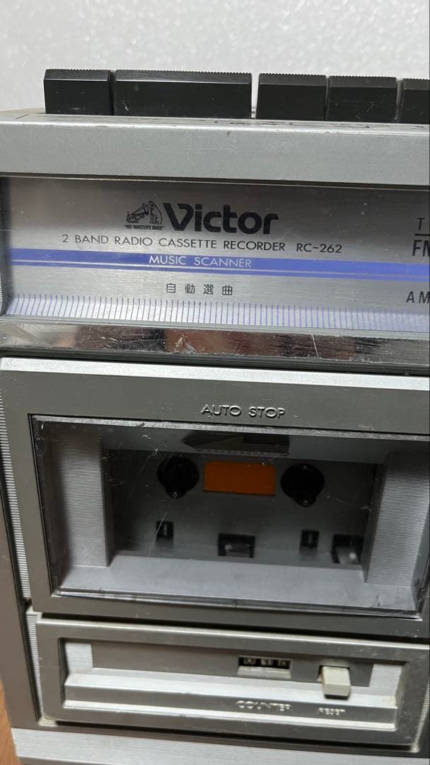 Victor RC-262 テープ再生可