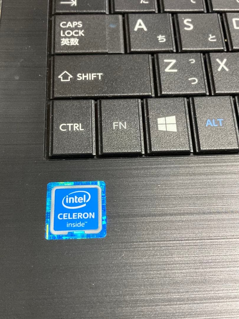 美品　ノートパソコン 東芝　dynabook セレロン1.6G Win10