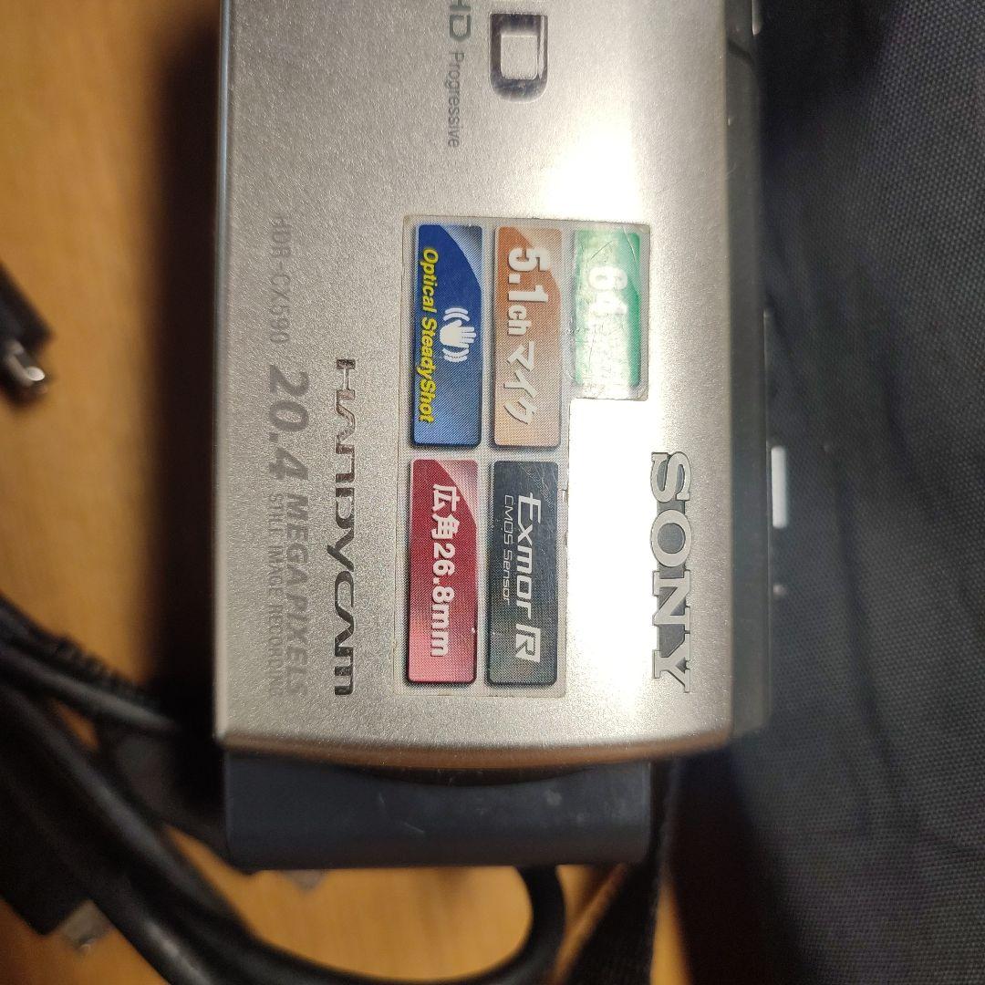 SONY  HDR  CX590V ビデオカメラ 静止画20,4MG