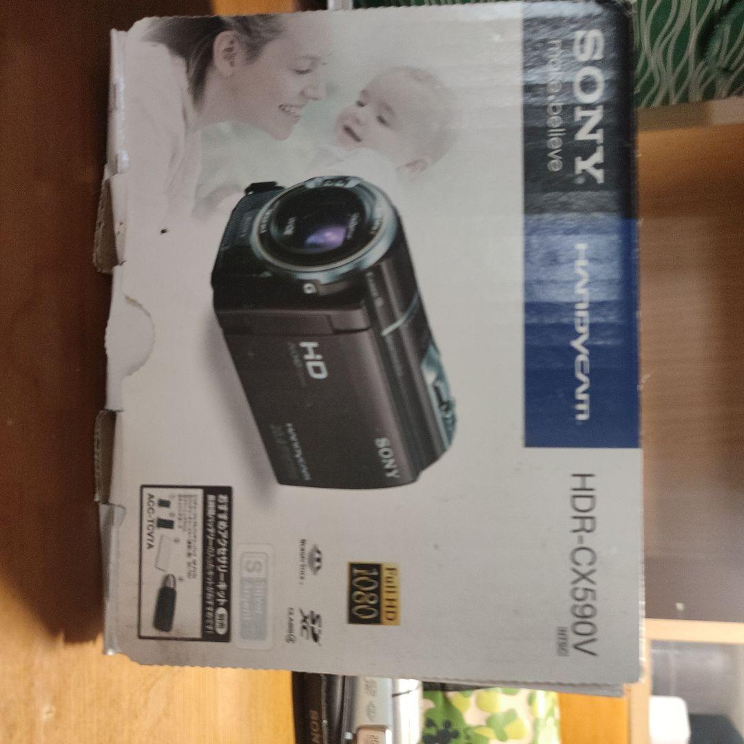 SONY  HDR  CX590V ビデオカメラ 静止画20,4MG