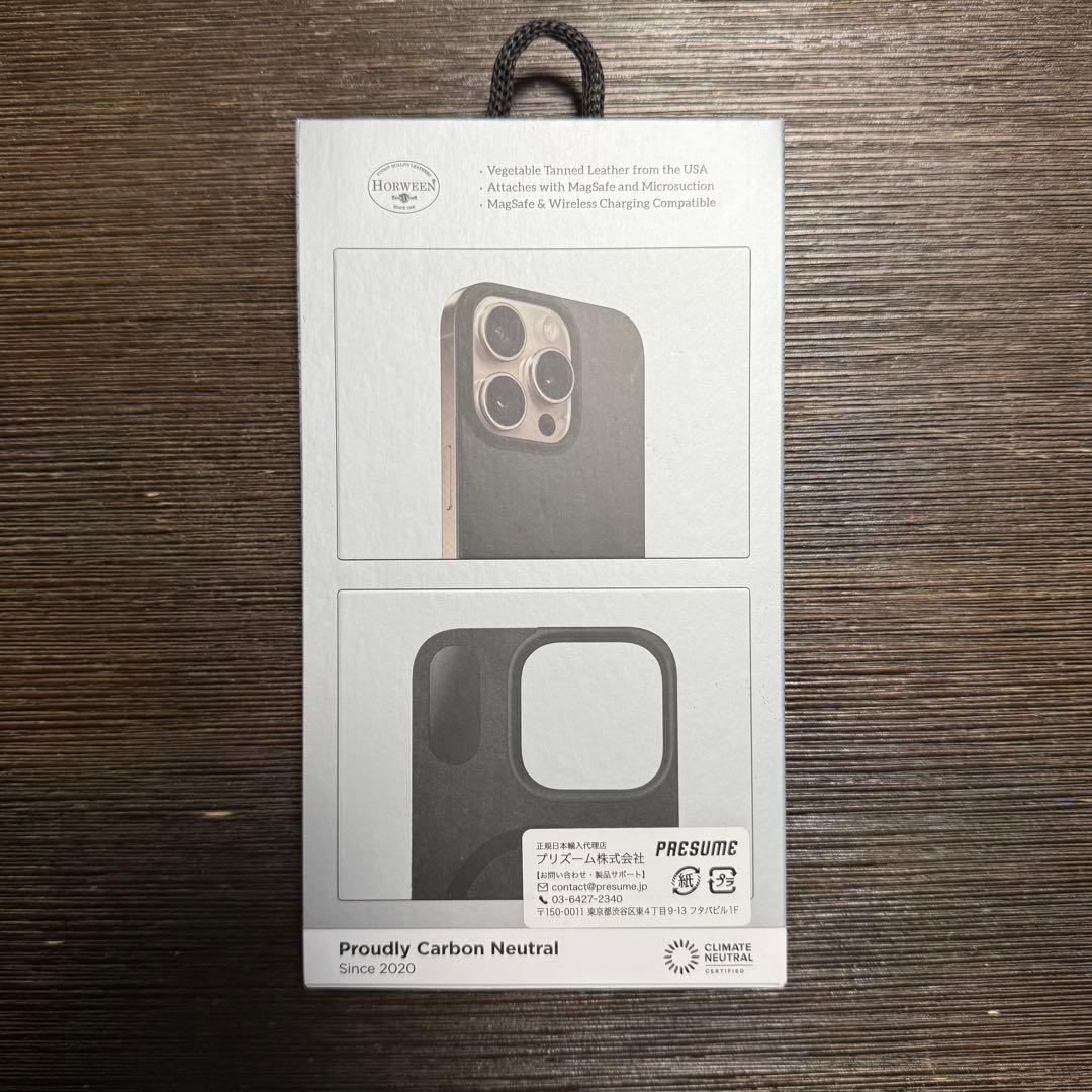 iPhoneアクセサリー NOMAD iPhone 16Pro Magnetic Leather Back