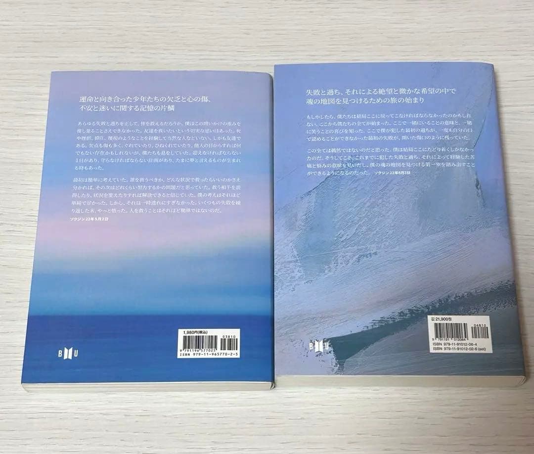 花様年華 THE NOTES 1 & 2 セット 日本語　小説