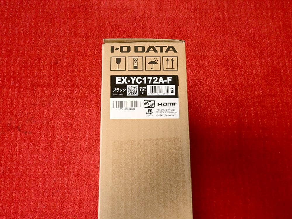 IODATA モバイルモニター 17.3 EX-YC172A-F