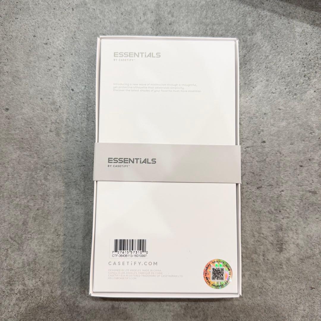 CASETiFY ウェーブ シリコン iPhone17Pro ケース グレー