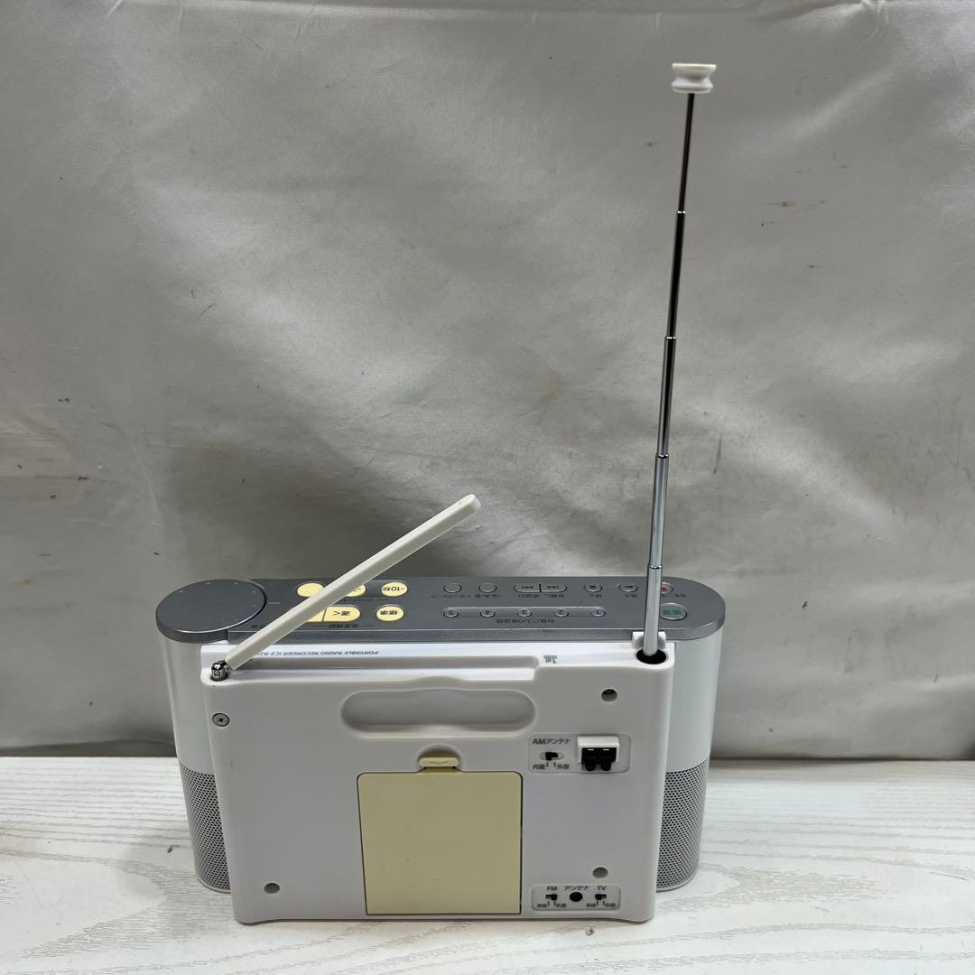説明確認 SONY ポータブルラジオレコーダー ICZ-R250TV